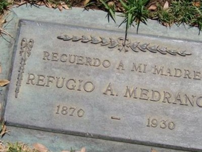 Refugio A Medrano on Sysoon