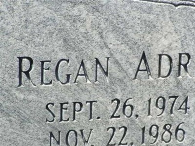 Regan Adria Christian on Sysoon