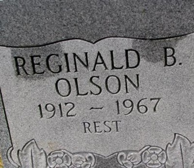 Reginald B Olson on Sysoon