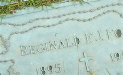 Reginald Frederick J Ford on Sysoon