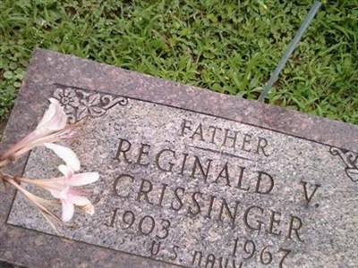 Reginald V. Crissinger on Sysoon