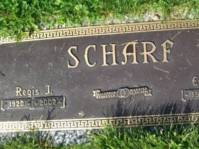 Regis J. Scharf on Sysoon