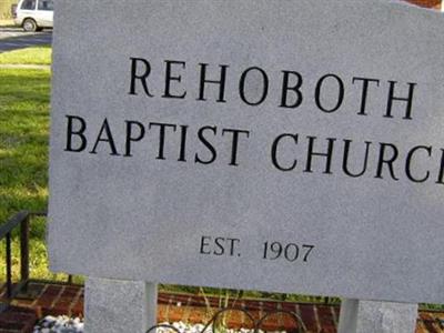 Rehoboth Baptist Church Cemetery on Sysoon