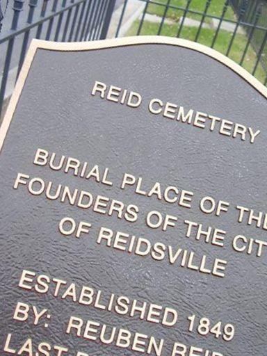 Reid Family Cemetery on Sysoon