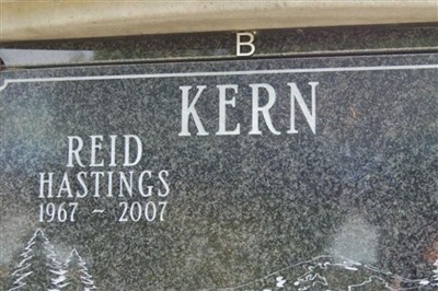 Reid Hastings Kern on Sysoon