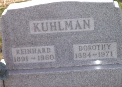 Reinhard W Kuhlman on Sysoon