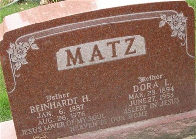 Reinhardt H. Matz on Sysoon