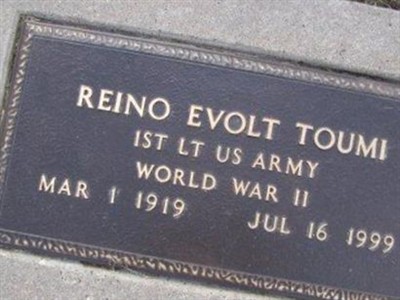 Reino Evolt Toumi on Sysoon