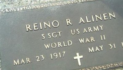 Reino R Alinen on Sysoon