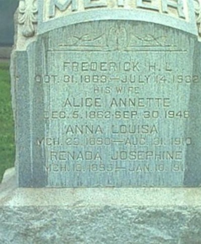 Renada Josephine Meyer on Sysoon