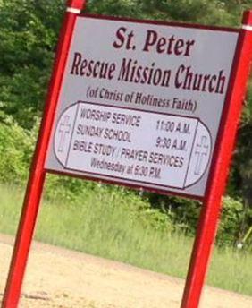 Saint Peter Rescue Mission Church Cemetery on Sysoon