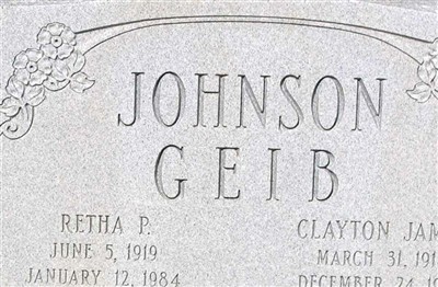 Retha P. Johnson on Sysoon