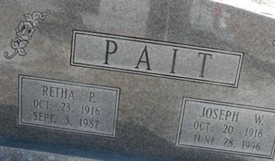 Retha P Pait on Sysoon