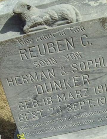 Reuben Dunker on Sysoon
