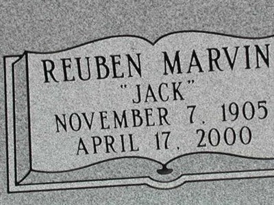 Reuben Marvin "Jack" Bryan on Sysoon