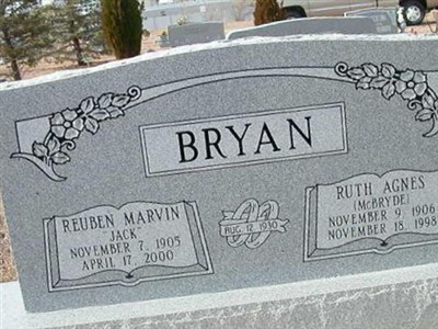 Reuben Marvin "Jack" Bryan on Sysoon