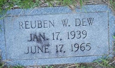 Reuben W Dew on Sysoon