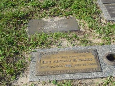 Rev Adcocy E Isaacs on Sysoon