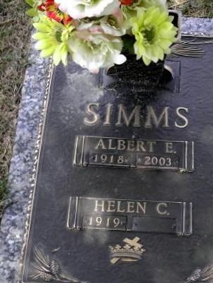 Rev Albert Egerton Simms on Sysoon