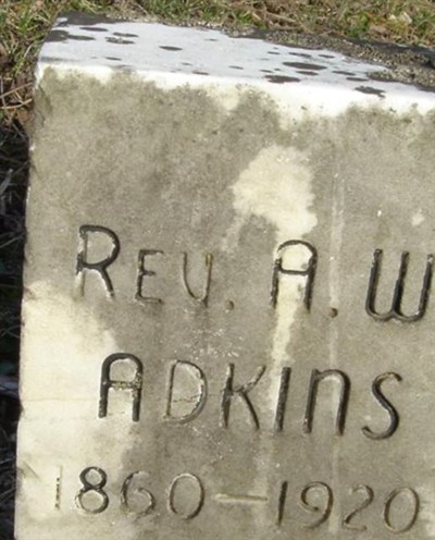 Rev Alexander W. Adkins on Sysoon