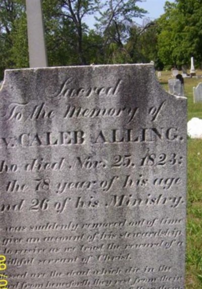 Rev Caleb Alling on Sysoon