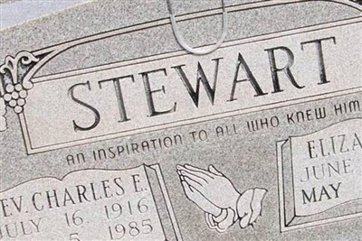 Rev Charles E Stewart on Sysoon