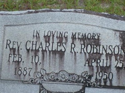 Rev Charles R. Robinson on Sysoon