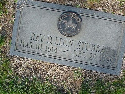 Rev D. Leon Stubbs on Sysoon