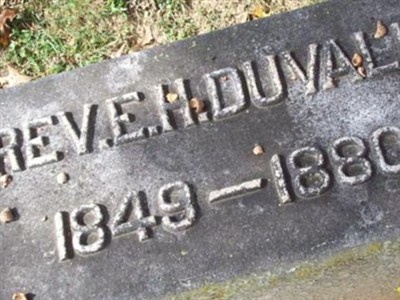 Rev E H Duvall on Sysoon