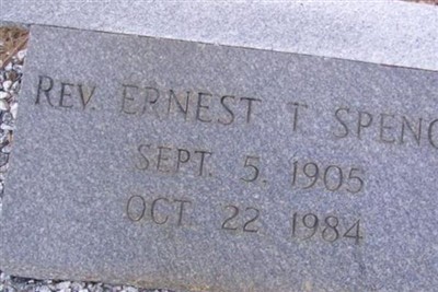 Rev Ernest T Spence on Sysoon