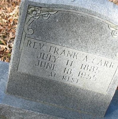 Rev Frank A. Carr on Sysoon