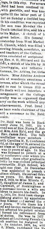 Rev Frank L Reid on Sysoon