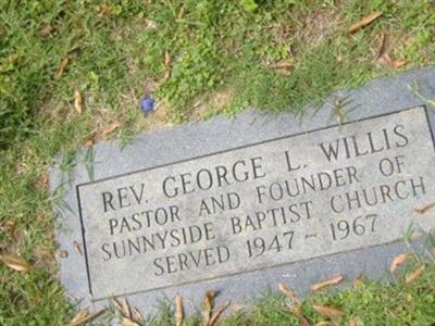 Rev George L. Willis on Sysoon