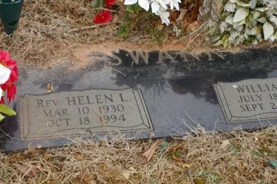 Rev Helen L. Swann on Sysoon