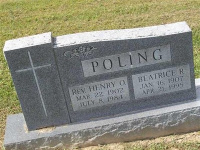 Rev Henry O. Poling on Sysoon