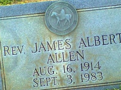 Rev James Albert Allen on Sysoon