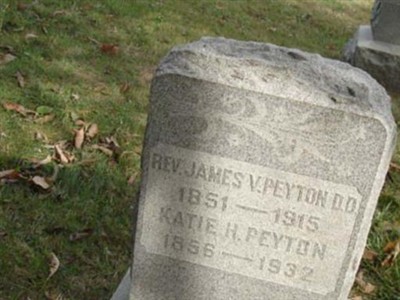Rev James B Peyton on Sysoon