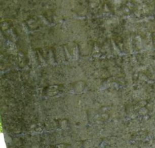 Rev James P. Commander on Sysoon