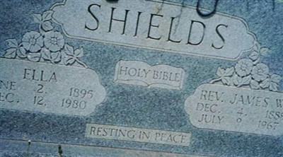 Rev James W. Shields on Sysoon