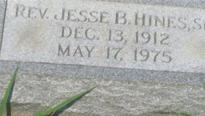 Rev Jesse B Hines, Sr on Sysoon