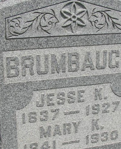 Rev Jesse K. Brumbaugh on Sysoon