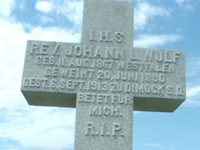 Rev Johan L. Wulf on Sysoon