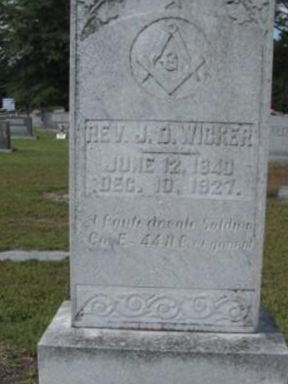 Rev John Daniel Wicker on Sysoon