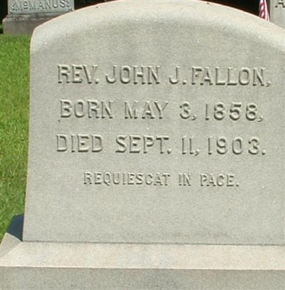 Rev John J. Fallon on Sysoon