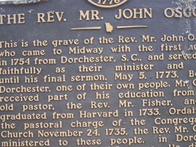 Rev John Osgood on Sysoon