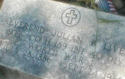 Rev Julian B. Lively on Sysoon