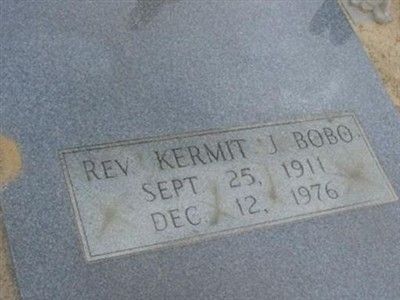 Rev Kermit J. Bobo on Sysoon