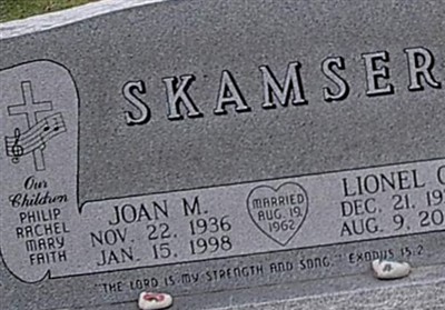Rev Lionel Otis Skamser on Sysoon
