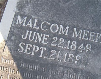 Rev Malcolm H. Meeks on Sysoon