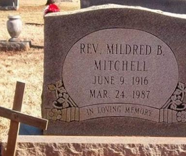 Rev Mildred B Mitchell on Sysoon